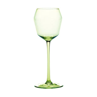 Serax Billie white wine glass h 20.4 cm. green - Buy now on ShopDecor - Discover the best products by SERAX design