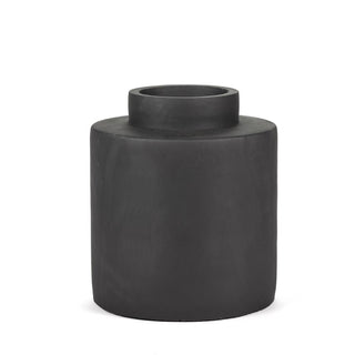 Serax Black Ancient flower pot L black h. 27 cm. - Buy now on ShopDecor - Discover the best products by SERAX design