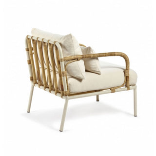 Serax Capizzi OUTDOOR armchair white frame - off white cushions - Buy now on ShopDecor - Discover the best products by SERAX design