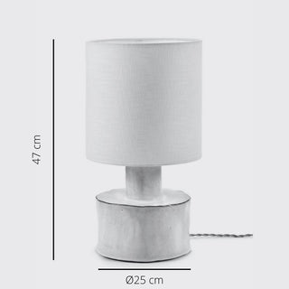 Serax Catherine table lamp matt white/white - Buy now on ShopDecor - Discover the best products by SERAX design