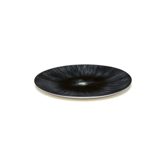 Serax Dé plate diam. 17.5 cm. off white/black var 6 - Buy now on ShopDecor - Discover the best products by SERAX design