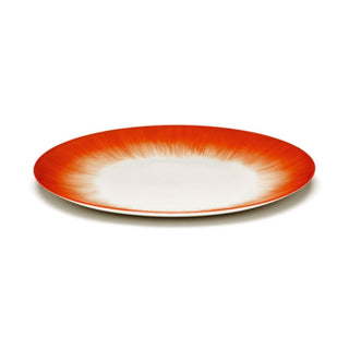 Serax Dé plate diam. 24 cm. off white/red var 5 - Buy now on ShopDecor - Discover the best products by SERAX design