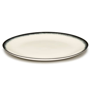 Serax Dé plate off white/black var 3 - Buy now on ShopDecor - Discover the best products by SERAX design