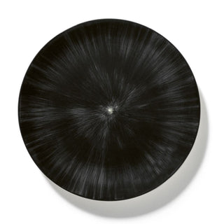 Serax Dé plate diam. 28 cm. off white/black var 6 - Buy now on ShopDecor - Discover the best products by SERAX design