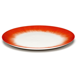 Serax Dé plate diam. 28 cm. off white/red var 5 - Buy now on ShopDecor - Discover the best products by SERAX design