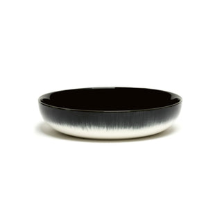 Serax Dé high plate off white/black var B 18.5 cm - 7.29 in - Buy now on ShopDecor - Discover the best products by SERAX design
