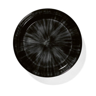 Serax Dé high plate diam. 24 cm. off white/black var C - Buy now on ShopDecor - Discover the best products by SERAX design