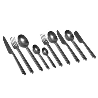 Serax Dune yogurt spoon black steel - Buy now on ShopDecor - Discover the best products by SERAX design