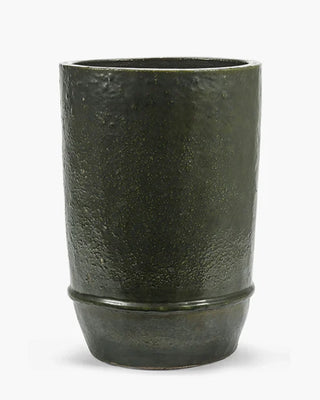 Serax Dune planter 02 Dark green h. 56 cm - 22.05 in - Buy now on ShopDecor - Discover the best products by SERAX design