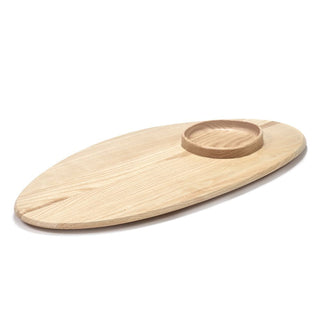 Serax Dune Platter with Bowl Natural Ash 81 cm - 31.89 inch - Buy now on ShopDecor - Discover the best products by SERAX design