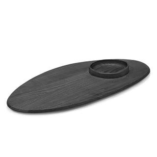 Serax Dune Platter with Bowl Black 81 cm - 31.89 in - Buy now on ShopDecor - Discover the best products by SERAX design