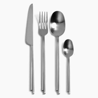 Serax Dune cutlery set steel Stainless steel Set 24 - Buy now on ShopDecor - Discover the best products by SERAX design