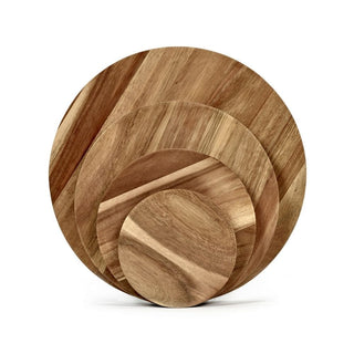 Serax Dunes wooden plate diam. 14.8 cm. - Buy now on ShopDecor - Discover the best products by SERAX design