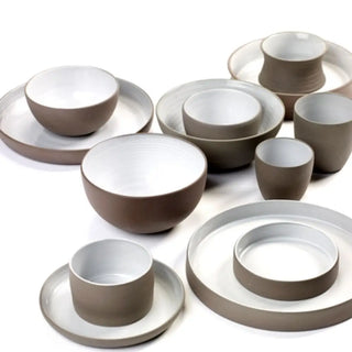Serax Dusk plate taupe diam. 23.5 cm. - 9.25 in. - Buy now on ShopDecor - Discover the best products by SERAX design