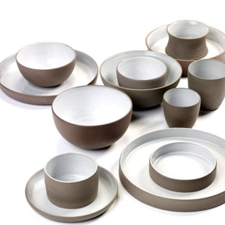 Serax Dusk plate taupe diam. 23.5 cm. - 9.25 in. - Buy now on ShopDecor - Discover the best products by SERAX design