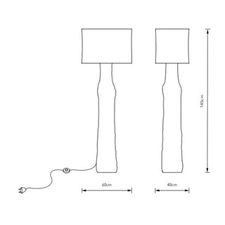 Serax Earth floor lamp h. 148 cm. - Buy now on ShopDecor - Discover the best products by SERAX design