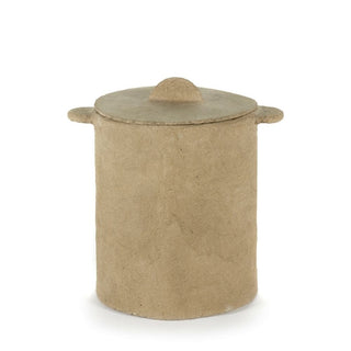 Serax Earth pot with lid brown - Buy now on ShopDecor - Discover the best products by SERAX design