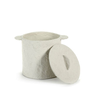 Serax Earth pot with lid white - Buy now on ShopDecor - Discover the best products by SERAX design