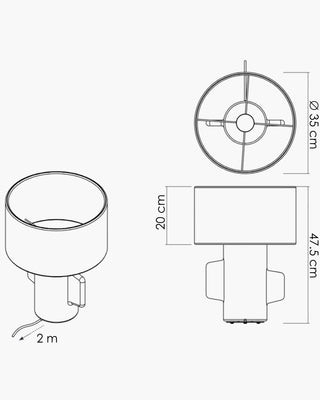 Serax Earth table lamp - Buy now on ShopDecor - Discover the best products by SERAX design