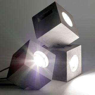 Serax FCK Cube floor lamp cement - Buy now on ShopDecor - Discover the best products by SERAX design