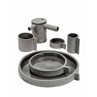 Serax FCK serving plate cement - Buy now on ShopDecor - Discover the best products by SERAX design