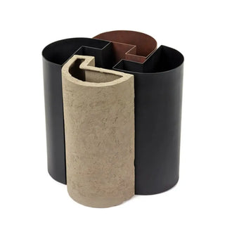 Serax FCK vase glazed white/brown h. 29 cm. - 11.41 in. - Buy now on ShopDecor - Discover the best products by SERAX design