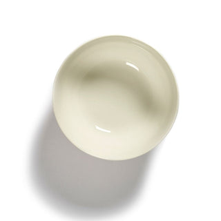 Serax Feast bowl diam. 18 cm. white swirl - stripes blue - Buy now on ShopDecor - Discover the best products by SERAX design