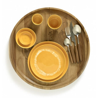 Serax Feast dinner plate diam. 11.5 cm. sunny yellow - Buy now on ShopDecor - Discover the best products by SERAX design