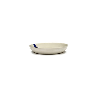 Serax Feast dinner plate diam. 11.5 cm. white - artichoke blue - Buy now on ShopDecor - Discover the best products by SERAX design