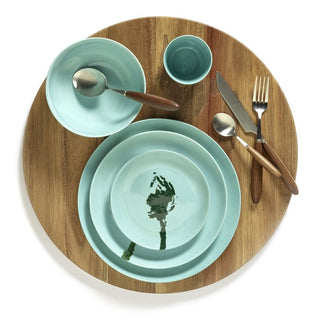 Serax Feast dinner plate diam. 16 cm. azure - artichoke green - Buy now on ShopDecor - Discover the best products by SERAX design