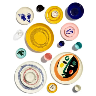 Serax Feast serving plate - face pattern diam. 35 cm. - 13.77 in. - Buy now on ShopDecor - Discover the best products by SERAX design
