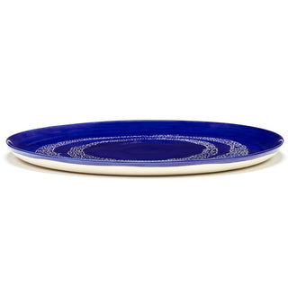 Serax Feast serving plate swirl - stripes diam. 35 cm. - 13.77 in. - Buy now on ShopDecor - Discover the best products by SERAX design