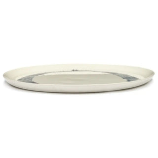Serax Feast serving plate swirl - stripes diam. 35 cm. - 13.77 in. - Buy now on ShopDecor - Discover the best products by SERAX design