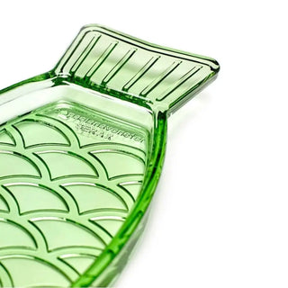 Serax Fish & Fish dish transparent green 23 cm. - 9.05 in. - Buy now on ShopDecor - Discover the best products by SERAX design