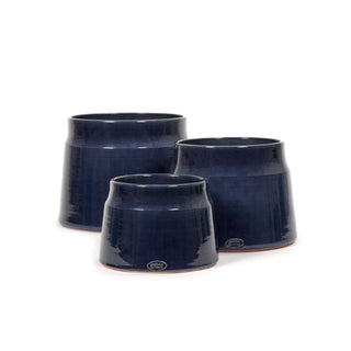 Serax Glazed Shades large flower pot blue - Buy now on ShopDecor - Discover the best products by SERAX design