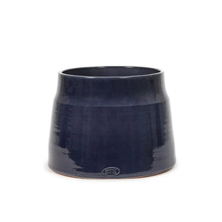 Serax Glazed Shades flower pot cone Blue h. 23 cm - 9.06 in - Buy now on ShopDecor - Discover the best products by SERAX design