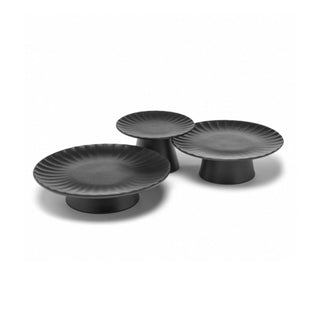 Serax Inku cake stand diam. 24 cm. black - Buy now on ShopDecor - Discover the best products by SERAX design