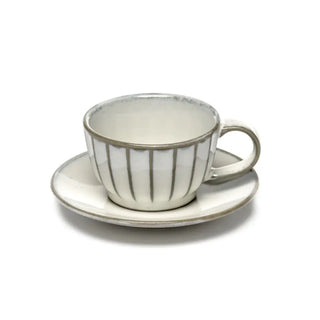 Serax Inku espresso cup with saucer white - Buy now on ShopDecor - Discover the best products by SERAX design