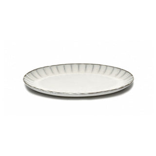 Serax Inku oval plate 25 cm. white - Buy now on ShopDecor - Discover the best products by SERAX design