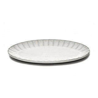 Serax Inku oval plate Serax Inku White 30 cm - 11.82 in - Buy now on ShopDecor - Discover the best products by SERAX design