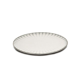 Serax Inku dinner plate diam. 24 cm. white - Buy now on ShopDecor - Discover the best products by SERAX design