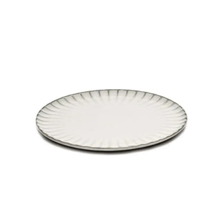 Serax Inku dinner plate Serax Inku White 24 cm - 9.45 in - Buy now on ShopDecor - Discover the best products by SERAX design