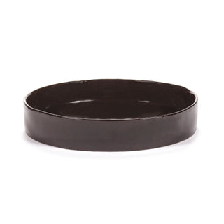 Serax La Mère deep plate L diam. 25 cm. Serax La Mère Ebony - Buy now on ShopDecor - Discover the best products by SERAX design