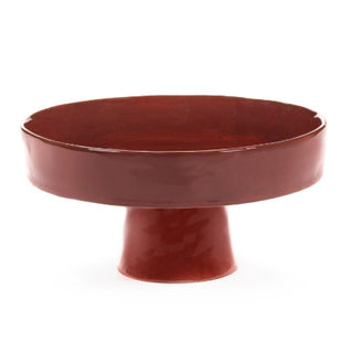 Serax La Mère deep plate foot L diam. 25 cm. Serax La Mère Venetian Red - Buy now on ShopDecor - Discover the best products by SERAX design