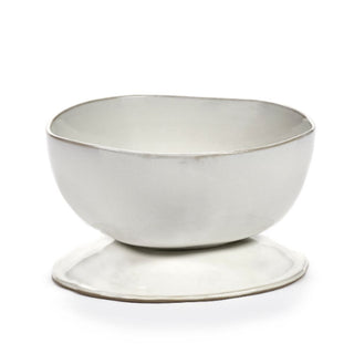 Serax La Mère bowl on foot Serax La Mère Off White 20.5 cm - 8.07 in - Buy now on ShopDecor - Discover the best products by SERAX design