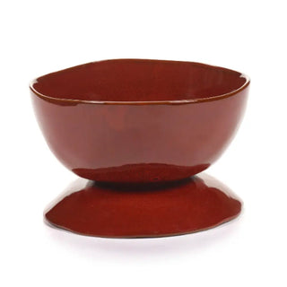 Serax La Mère bowl on foot Serax La Mère Venetian Red 20.5 cm - 8.07 in - Buy now on ShopDecor - Discover the best products by SERAX design