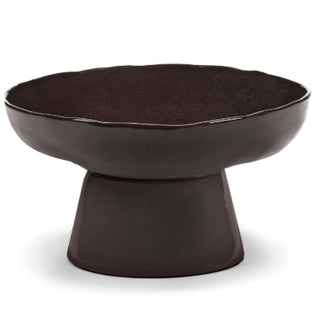 Serax La Mère serving plate foot diam. 31 cm. Serax La Mère Ebony - Buy now on ShopDecor - Discover the best products by SERAX design