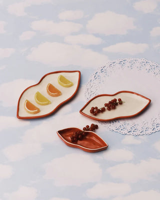 Serax Les Objets Mouleversants set 3 serving dish Lips - Buy now on ShopDecor - Discover the best products by SERAX design