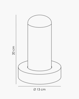 Serax Lex portable LED table lamp - Buy now on ShopDecor - Discover the best products by SERAX design