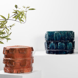 Serax Look At Me flower pot blue/green H. 28 cm. - Buy now on ShopDecor - Discover the best products by SERAX design